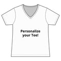 Women’s V-Neck Tee — Customizable Design