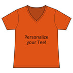 Women’s V-Neck Tee — Customizable Design