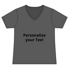 Women’s V-Neck Tee — Customizable Design
