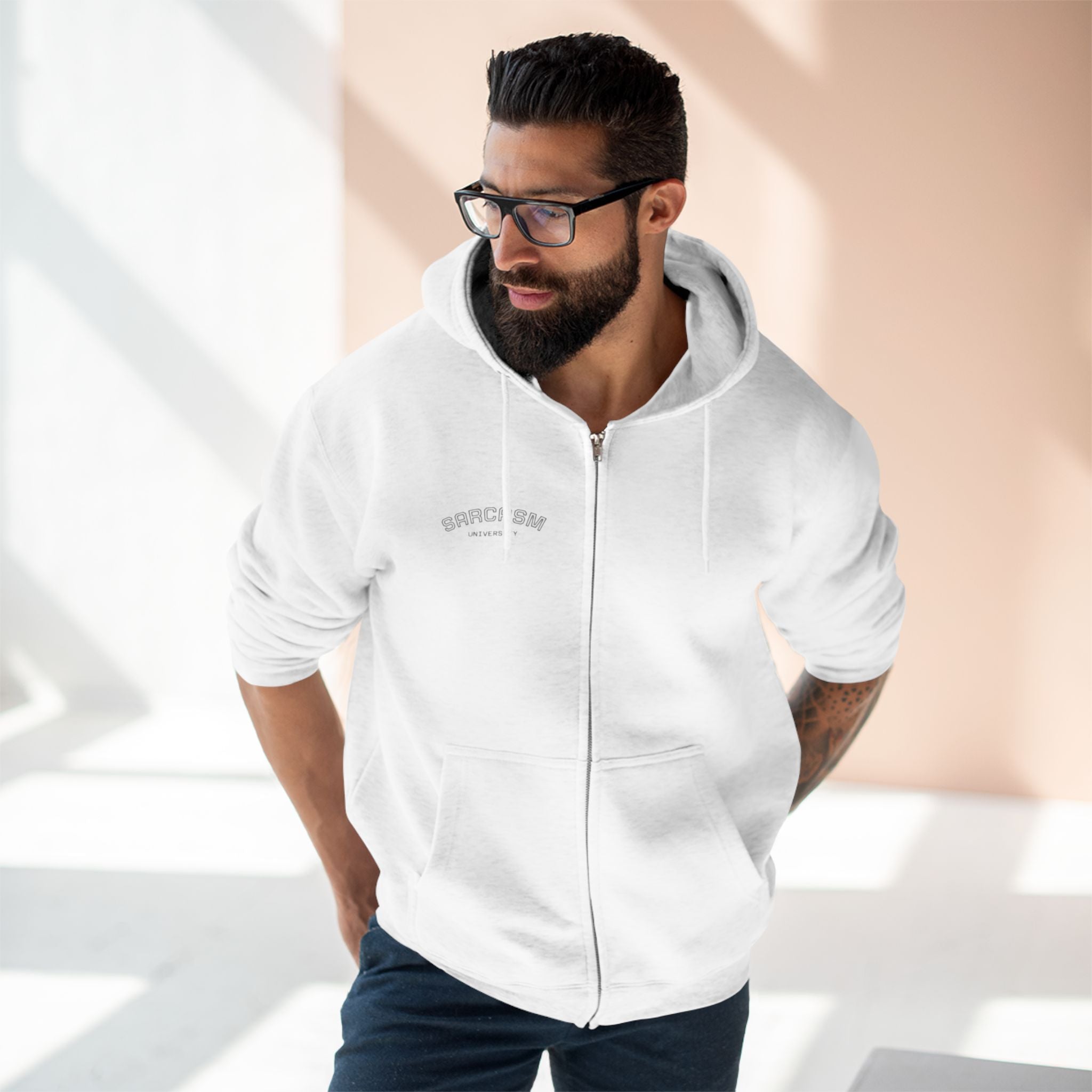 Zip Hoodie I Sarcasm University
