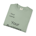 Business Logo T‑Shirt — Customizable Your Name & Business Name Shirt