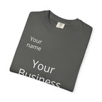 Business Logo T‑Shirt — Customizable Your Name & Business Name Shirt