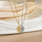 Sun & Moon Necklace & Ring Set