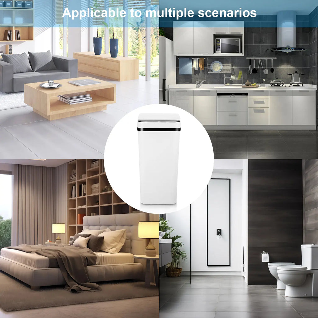 12L ABS Automatic Trash Bin 