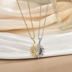 Sun & Moon Necklace & Ring Set