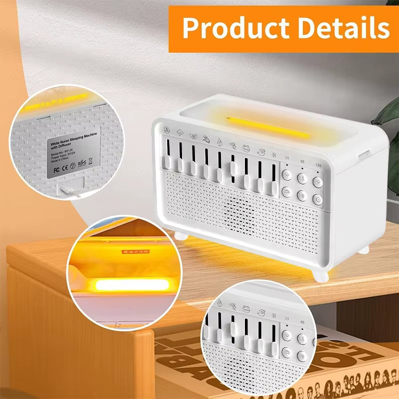 White Noise Aroma Therapy Humidifier 