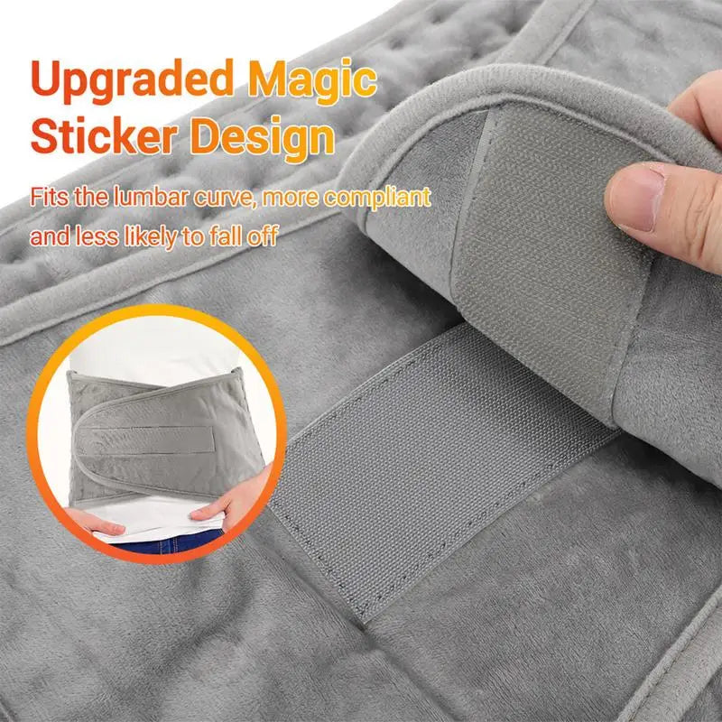 Electric Heating Pad Abdominal Heating Pad Lightweight Lumbar Heating Pad Hot Compress Therapy Abdominal Waist Massage Belt