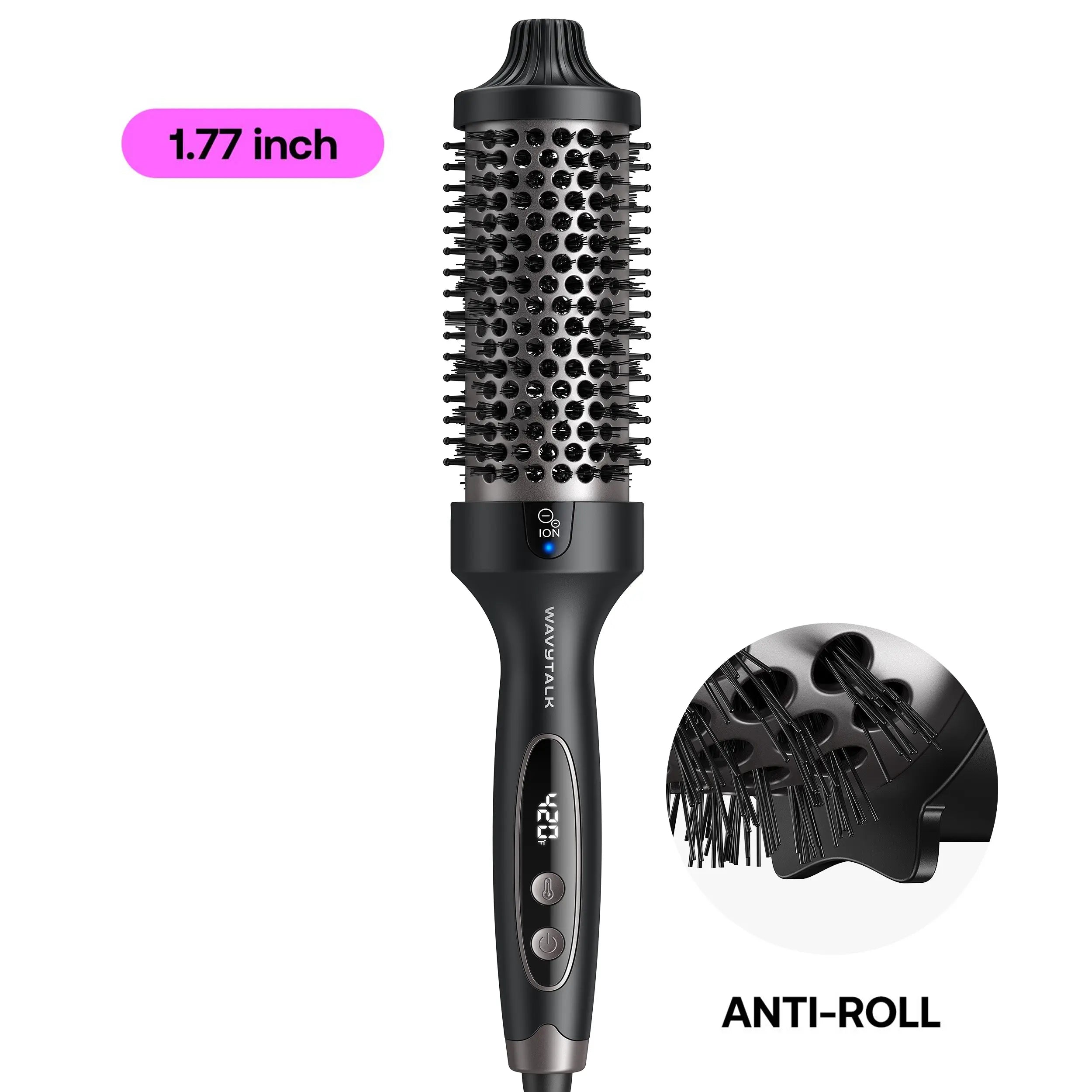 Wavytalk 1.5in Blowout Boost Ionic Thermal Brush 