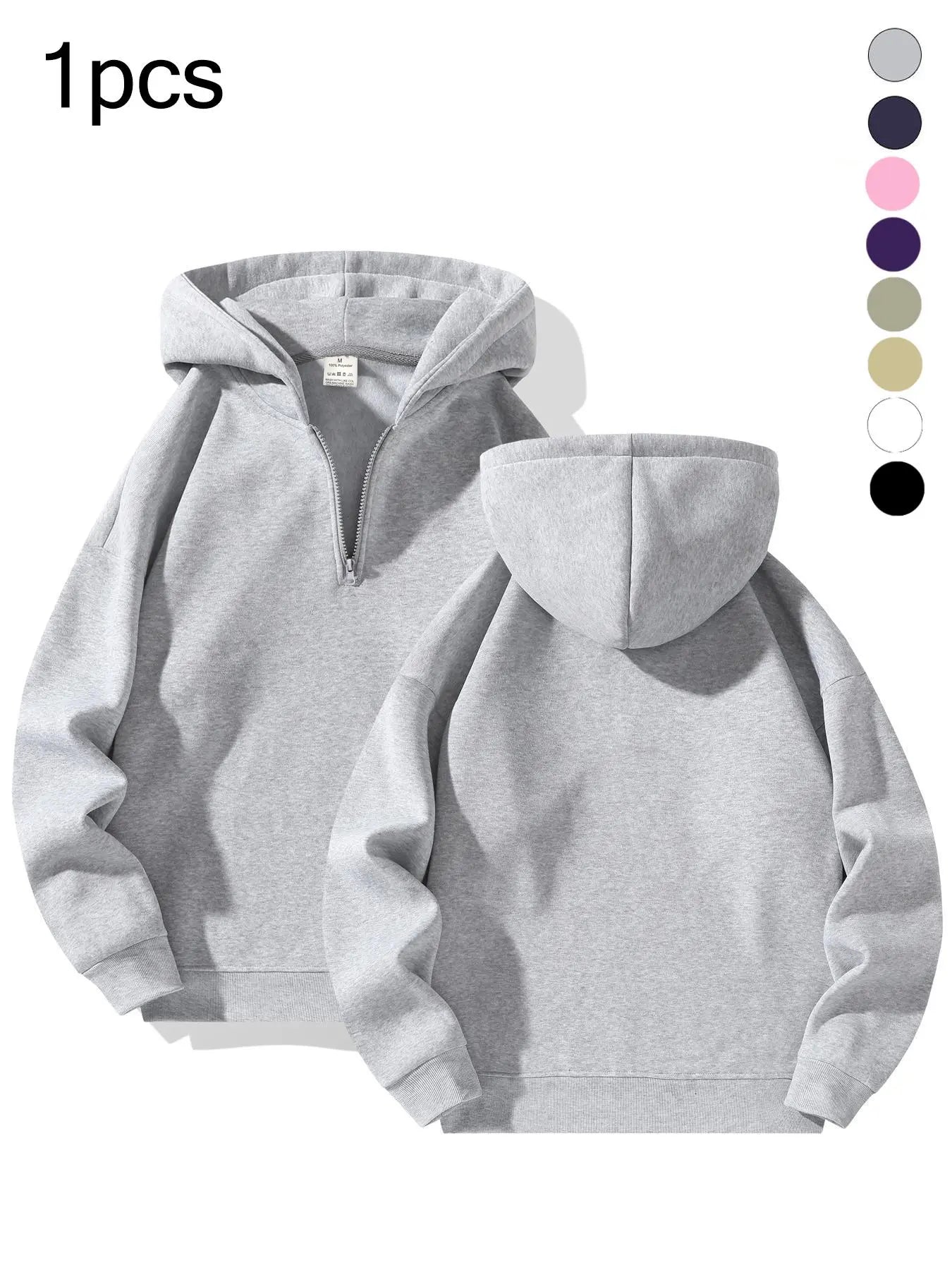 Men's Quarter Zip Hoodie