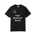 Business Logo T‑Shirt — Customizable Your Name & Business Name Shirt