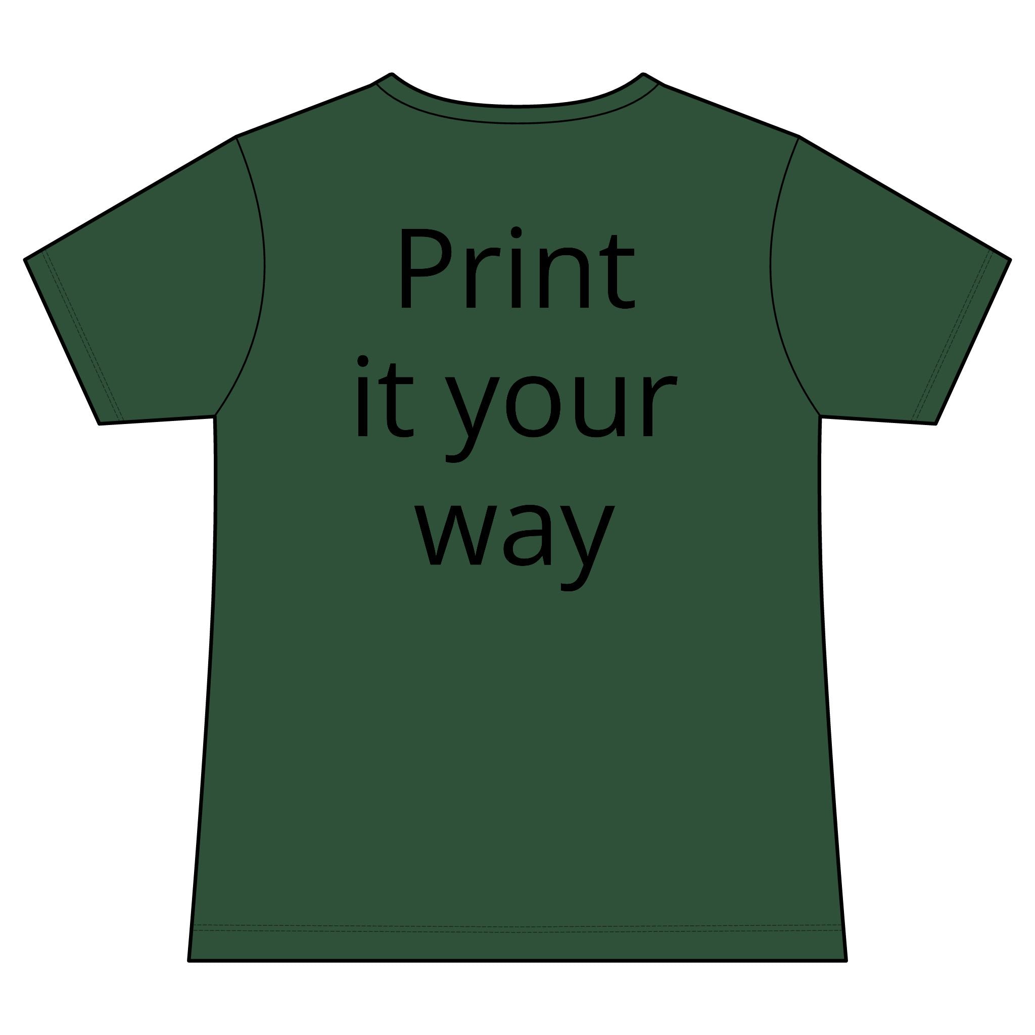 Women’s V-Neck Tee — Customizable Design