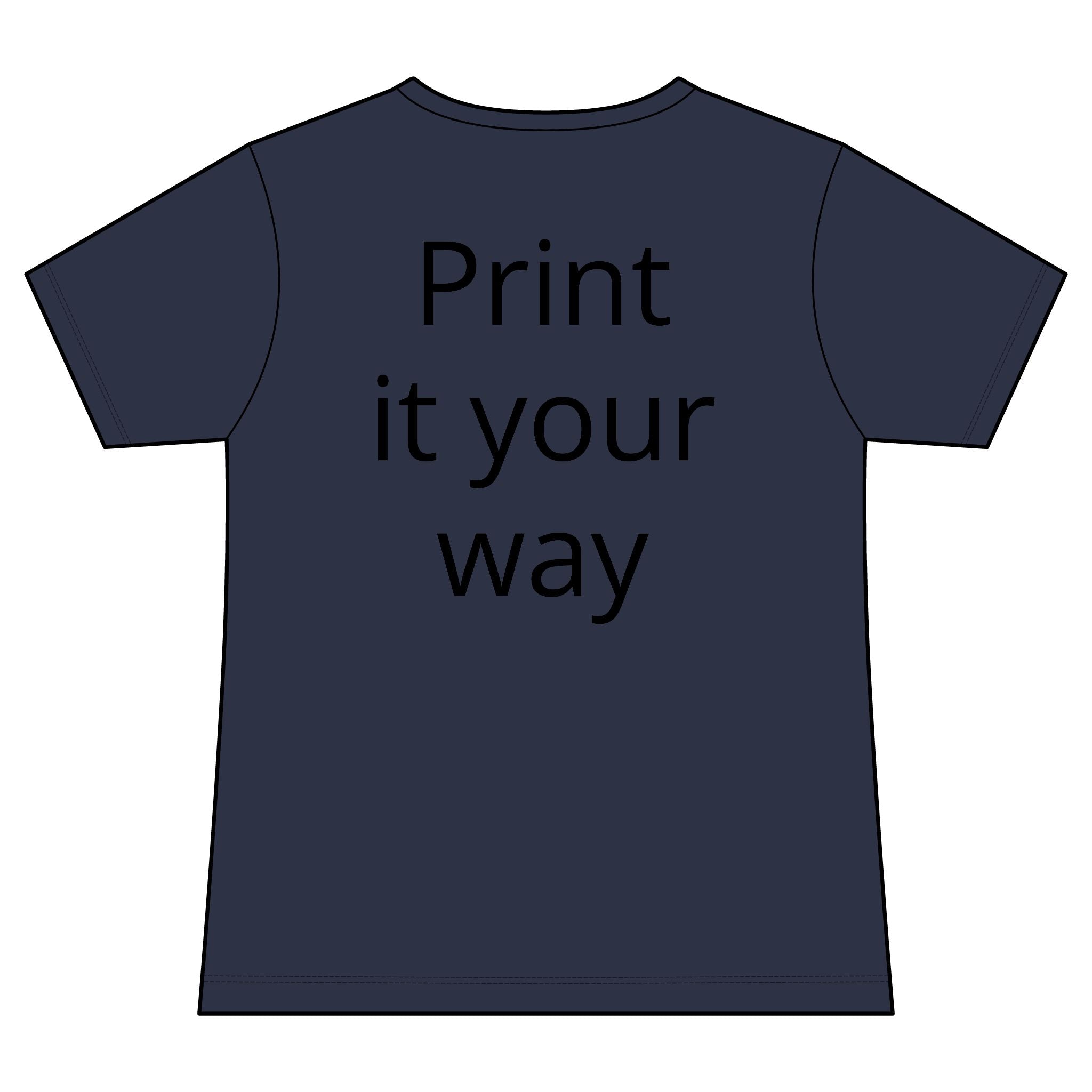 Women’s V-Neck Tee — Customizable Design