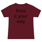 Women’s V-Neck Tee — Customizable Design