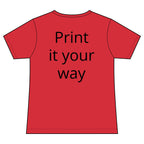 Women’s V-Neck Tee — Customizable Design