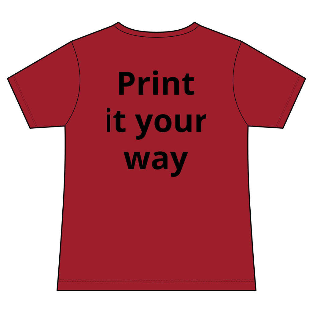 Women’s V-Neck Tee — Customizable Design