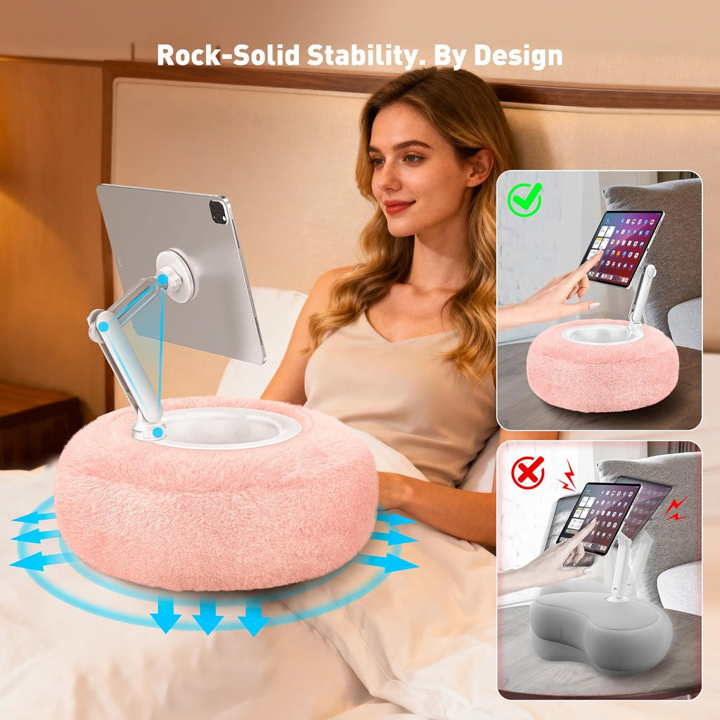 Kindle/Ipad Pillow Snack Stand
