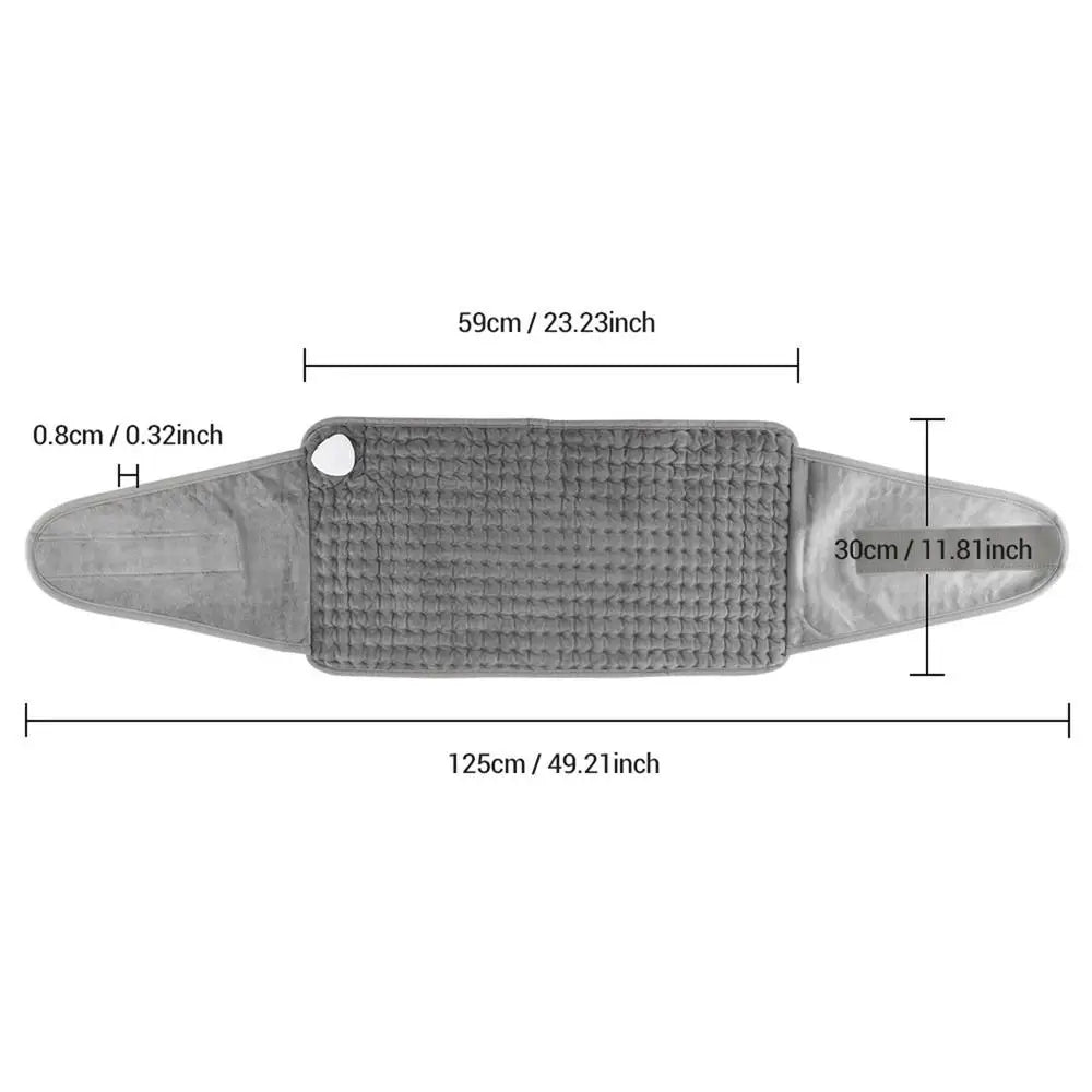 Electric Heating Pad Abdominal Heating Pad Lightweight Lumbar Heating Pad Hot Compress Therapy Abdominal Waist Massage Belt
