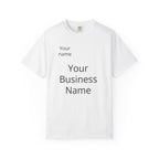 Business Logo T‑Shirt — Customizable Your Name & Business Name Shirt