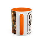 Cozy Reader Coffee Mug — "Coffee & Smut is all I need" Accent Mug for Book Lovers (11/15oz)
