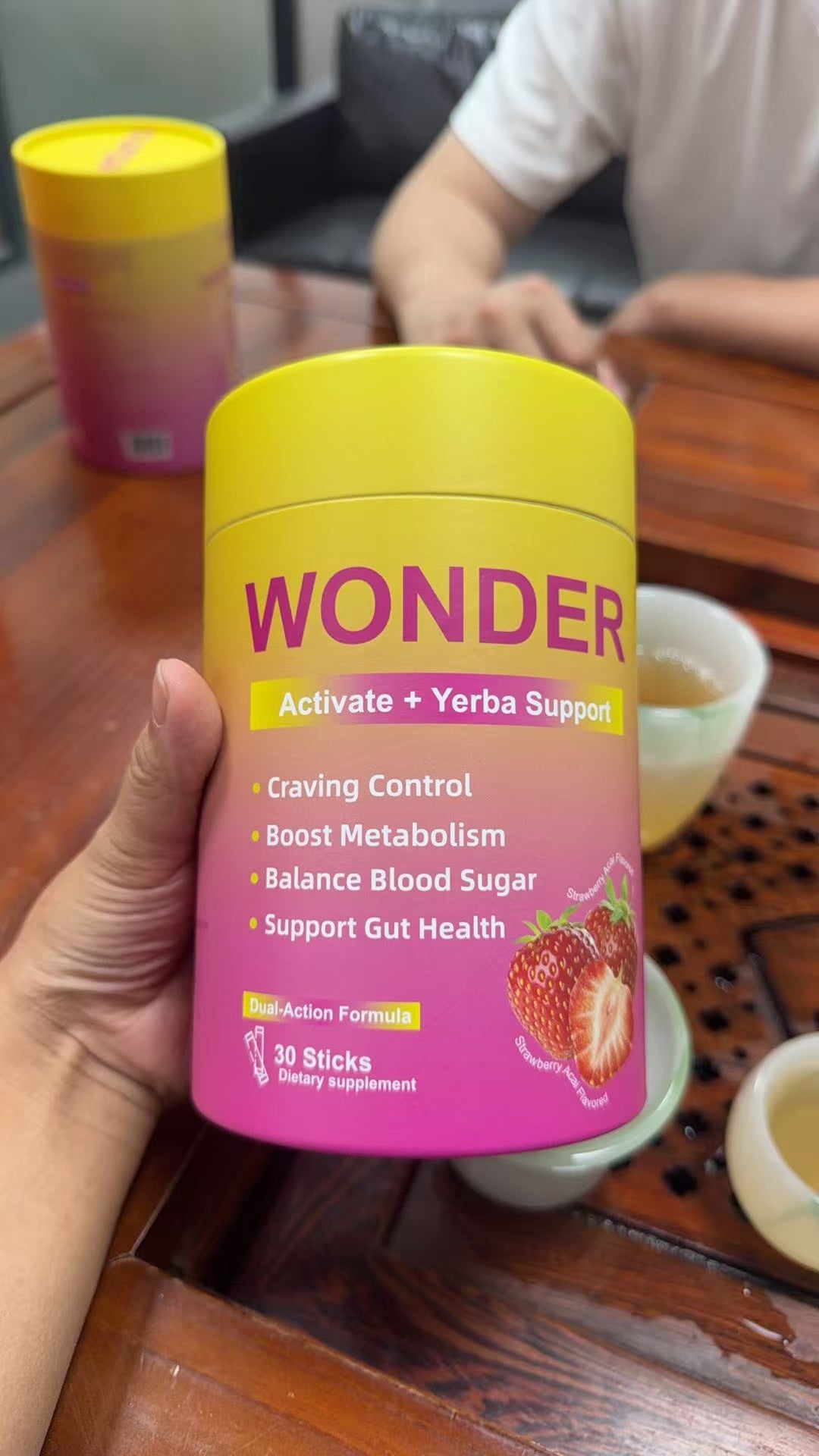 GLP-1 Strawberry Tea Sticks, Weight Loss the Healthy Way!