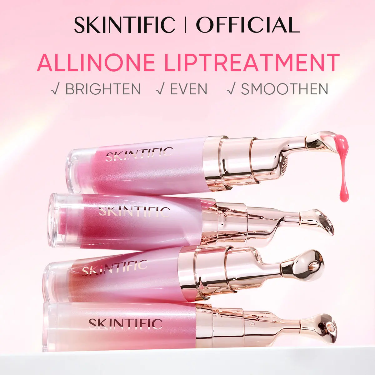 [Recommended by Cardi B] SKINTIFIC Hydrating Brightening Lip Serum 
