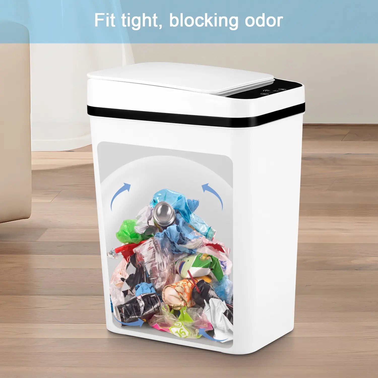 12L ABS Automatic Trash Bin 