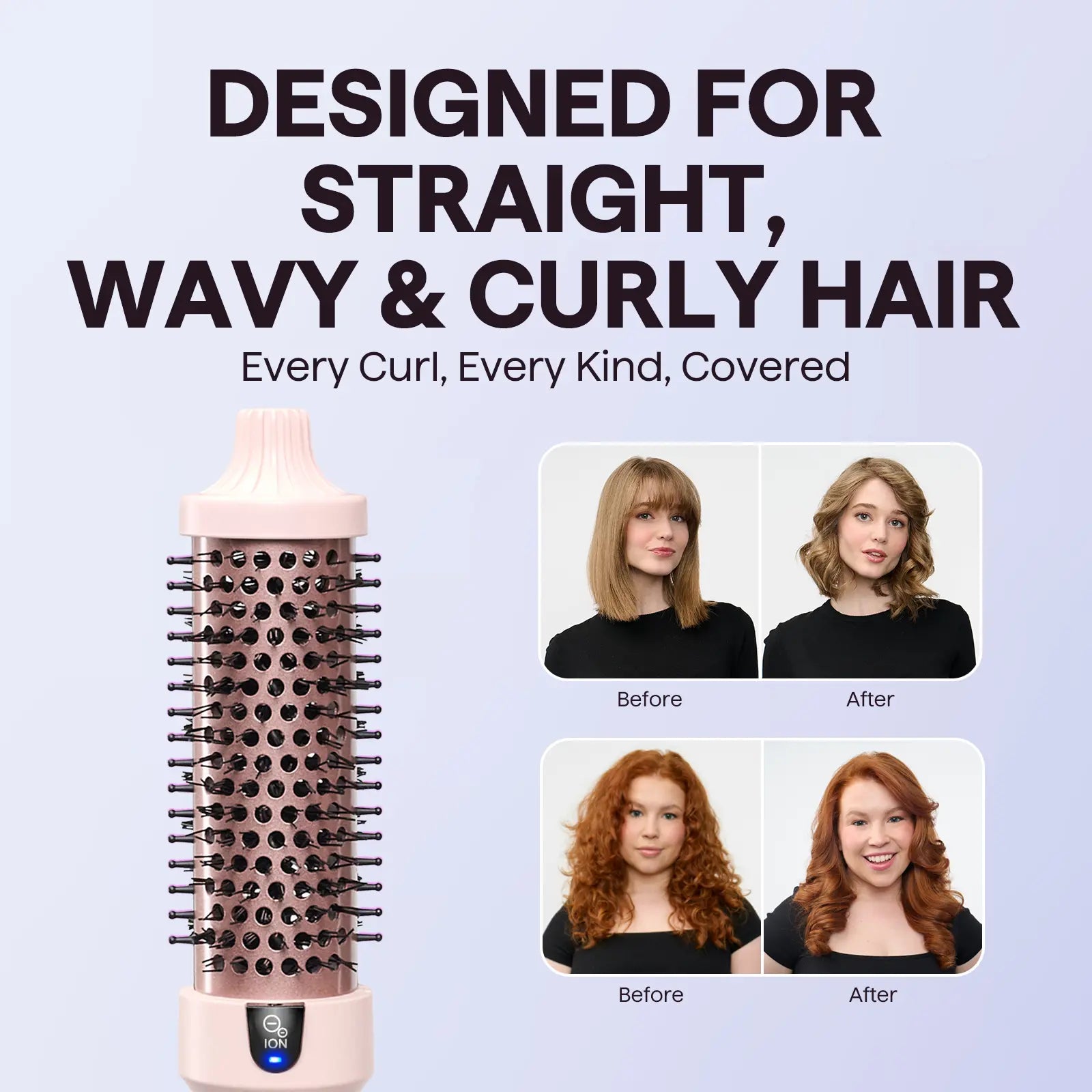 Wavytalk 1.5in Blowout Boost Ionic Thermal Brush 
