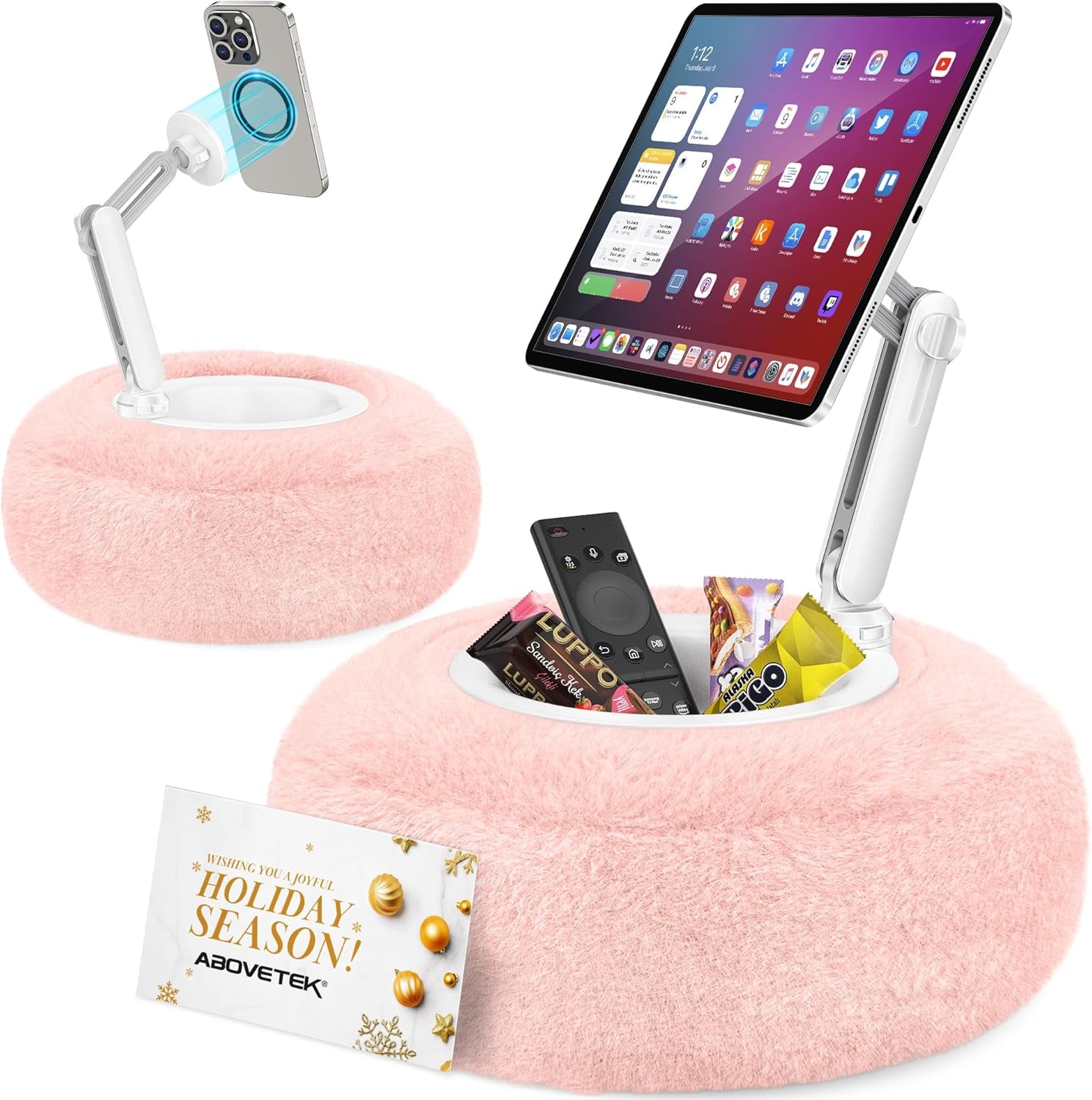 Kindle/Ipad Pillow Snack Stand