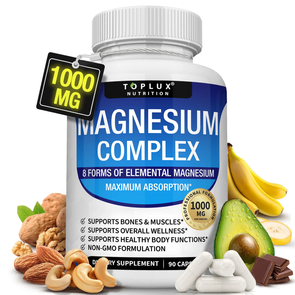 Toplux Magnesium Complex Supplement 1000Mg