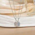 Sun & Moon Necklace & Ring Set