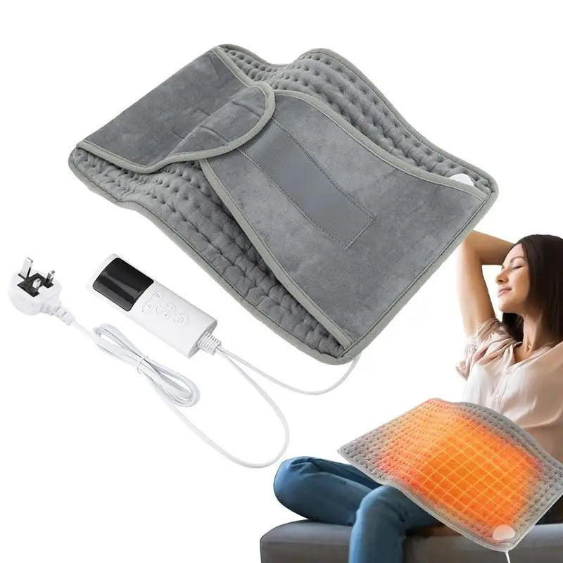 Electric Heating Pad Abdominal Heating Pad Lightweight Lumbar Heating Pad Hot Compress Therapy Abdominal Waist Massage Belt