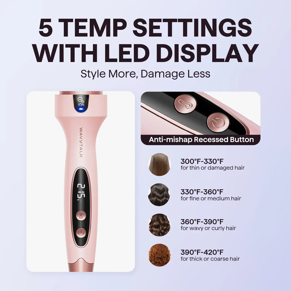 Wavytalk 1.5in Blowout Boost Ionic Thermal Brush 